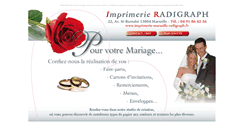 Desktop Screenshot of mariage.imprimerie-marseille-radigraph.fr